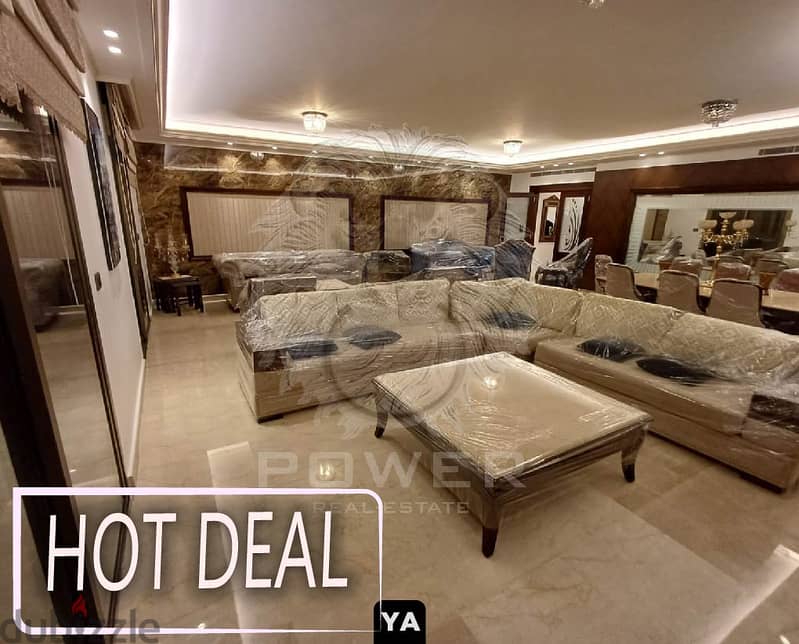 P#YA108736 Luxurious Furnished Apartment in Beirut, Bir Hassan/بئر حسن 0
