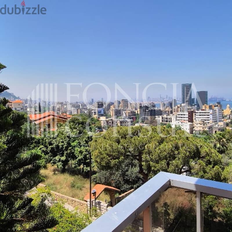 Panoramic 360-Degree Views Apartment for Sale in Rabieh! 1