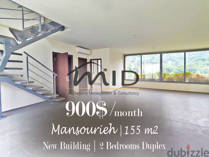 Mansourieh | High End / Brand New 155m² Signature Duplex | Open View 1
