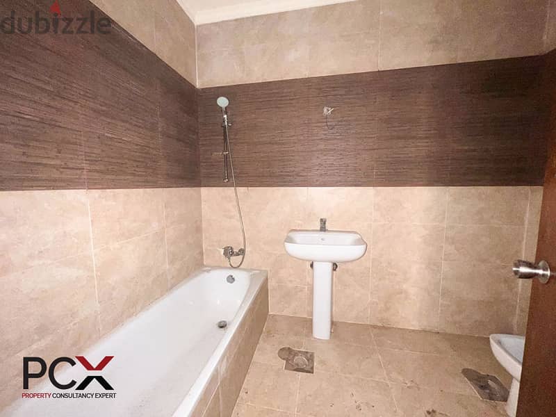 Apartment For Rent In Baabda I With Balcony I Mountain View 7
