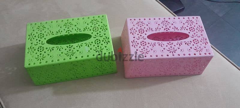 2 Tissue Storage boxes 1