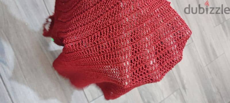 Red Crochet Top 2