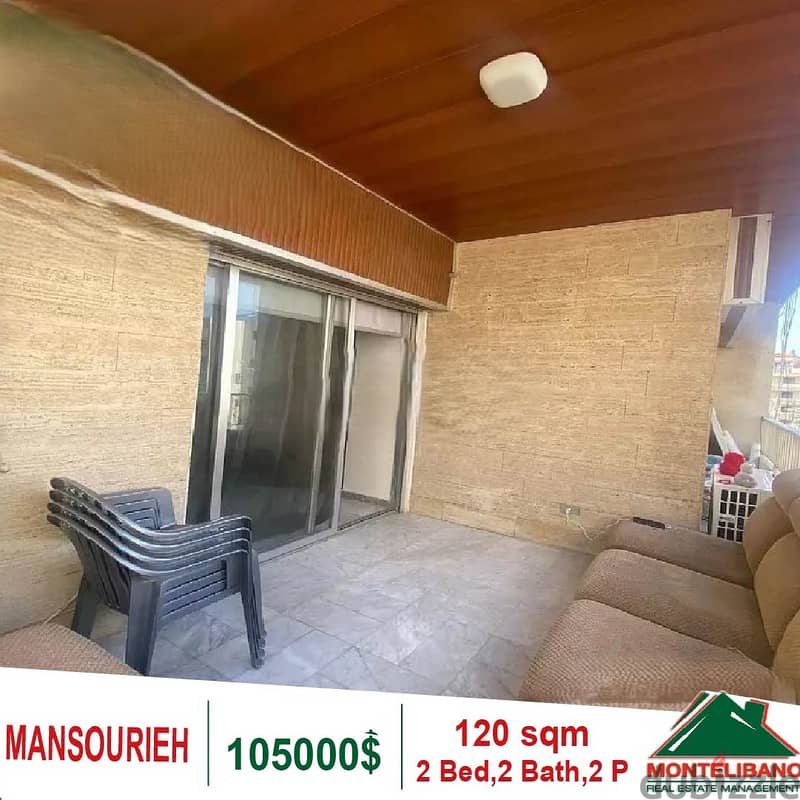 105000$!! Apartment for sale located in Mansourieh 0