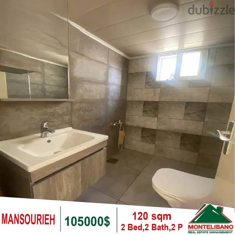 105000$!! Apartment for sale located in Mansourieh 3