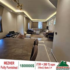 180000$!! Fullt Furnished Apartment for sale in Mezher 0