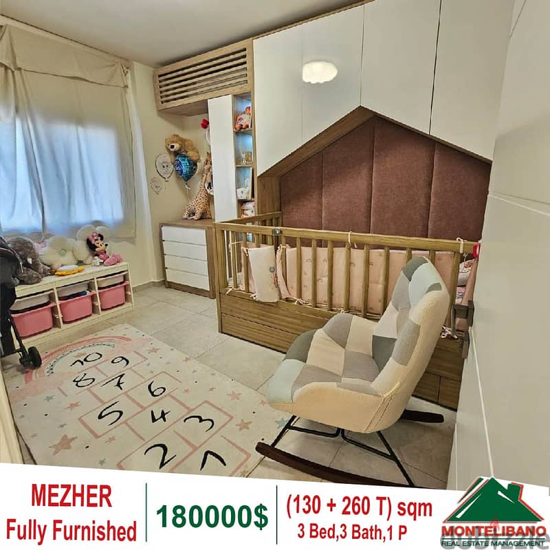 180000$!! Fullt Furnished Apartment for sale in Mezher 2