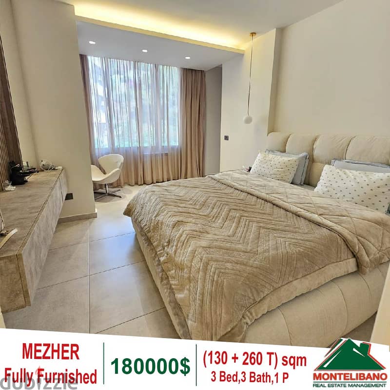 180000$!! Fullt Furnished Apartment for sale in Mezher 3