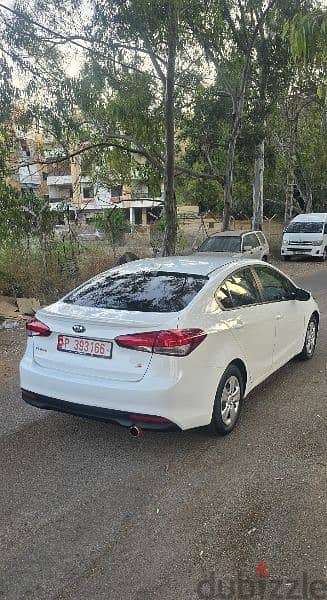 Taxi plate + KIA FORTE S 2017 نمرة عمومية 5
