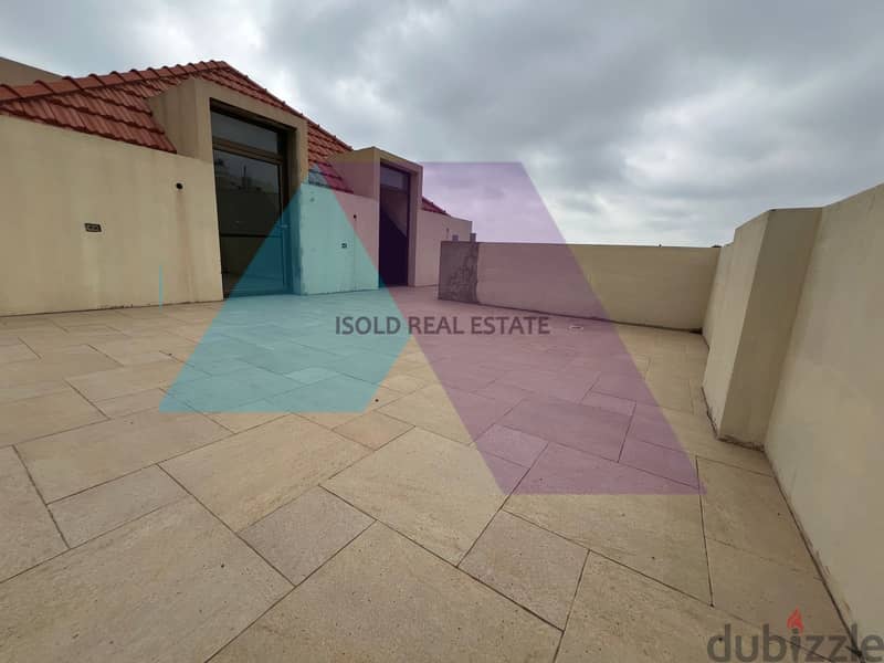 Brand new 280 m2 duplex apartment +90 m2 terrace  for sale in Hboub 0