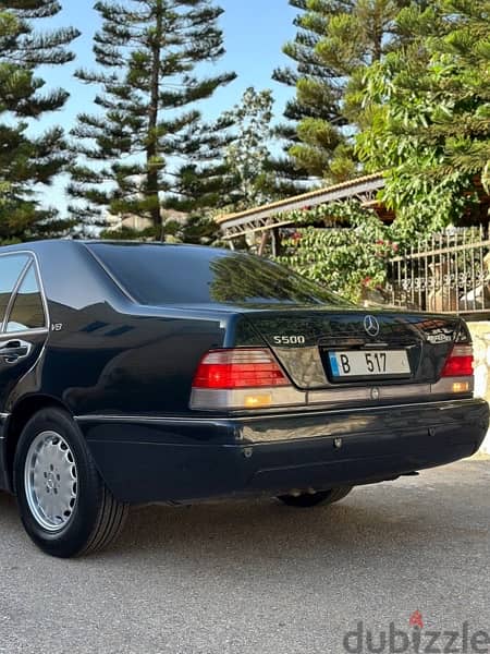 Mercedes شبح S500 موديل 1997 3