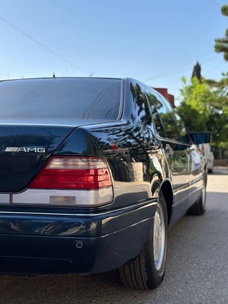 Mercedes شبح S500 موديل 1997 15