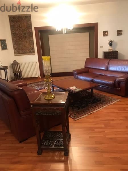 150m 2Bedroom furnished apartment +Parking rent Aley BBAC Annual rent 1