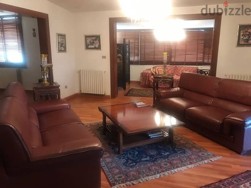 150m 2Bedroom furnished apartment +Parking rent Aley BBAC Annual rent 2