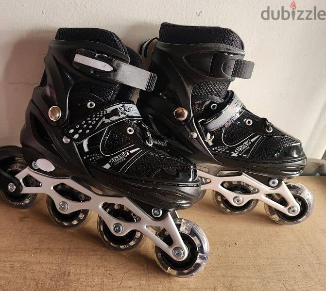 باتان roller skates. متوفرة بعدة الوان ومقاسات. السعر 18$ 3