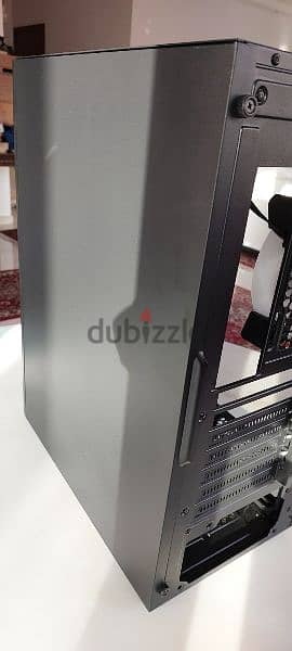 Black Mid-Tower Desktop Gaming Case with 750W Power Supply 6