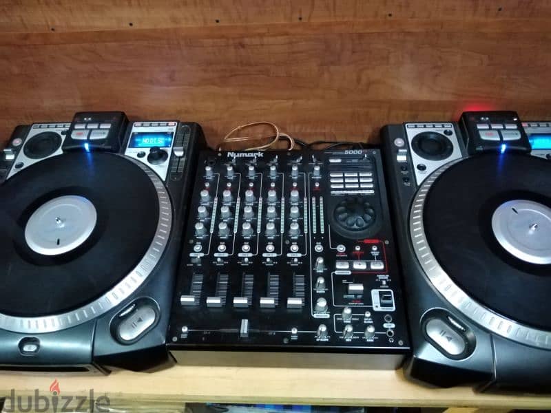 Numark cdj 1000 with mixer Numark 5000 0