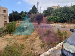 A 720 m2 land having an open mountain view for sale in Jbeil 0