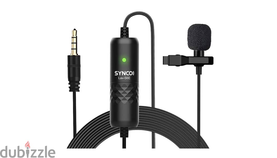 SYNCO LAV Lavalier Microphone S6E 0