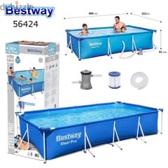 Bestway pool 4x2.11x81cm with filter 0
