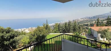 Furnished apartment Fatqa with sea and mountain views 0