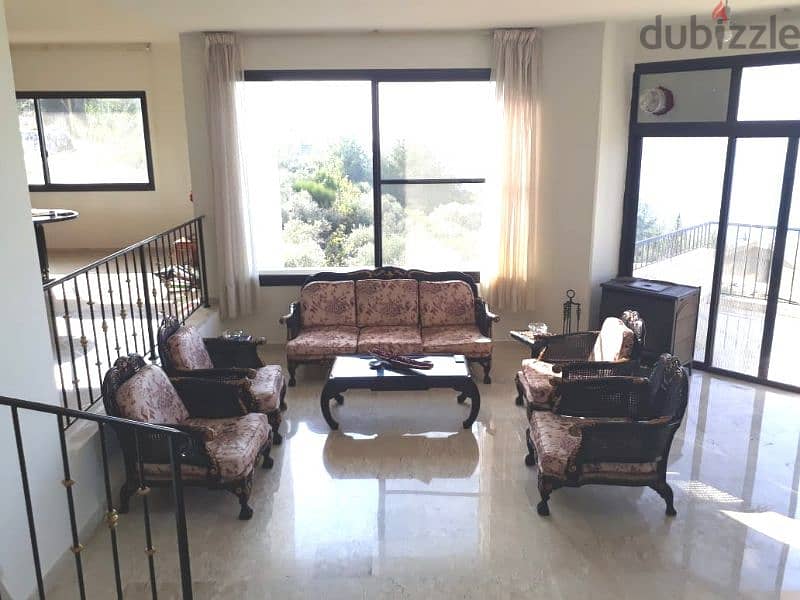Furnished apartment Fatqa with sea and mountain views 4