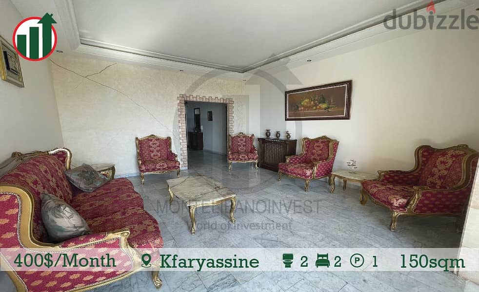 Apartment For Rent in Kfaryassine !! 1