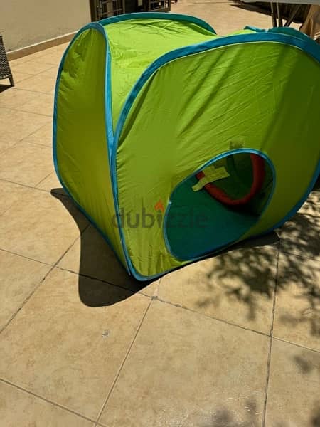 ikea 2 tents & tunnel for sale 1