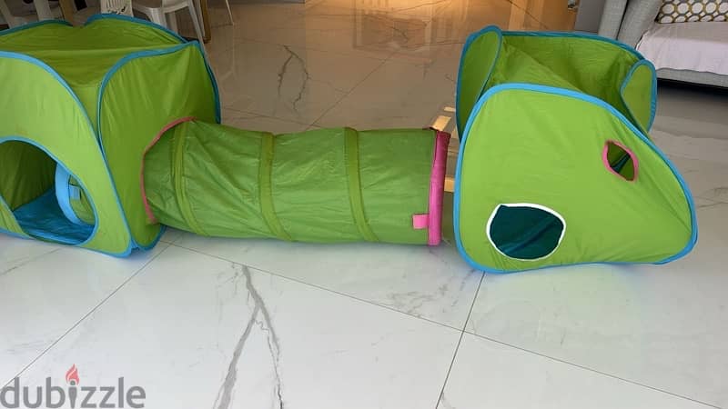ikea 2 tents & tunnel for sale 4