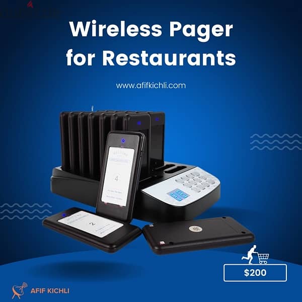 Wireless Pager for Restaurants New 0