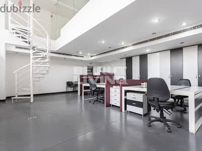 Equipped Office | Two Floors Open Space | Networked