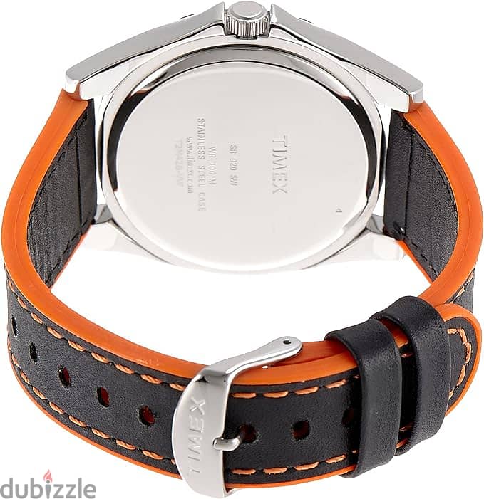 Timex Classic Mens Retrograde Black Leather Strap Watch $110 2