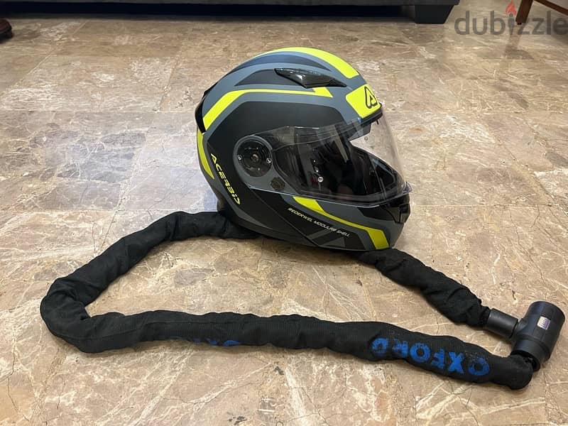 Acerbis helmet + Chain Lock 0