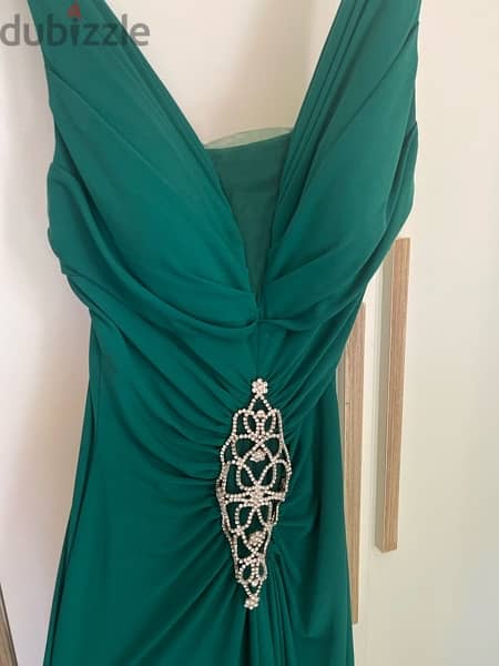 2 green dresses very good condition 1