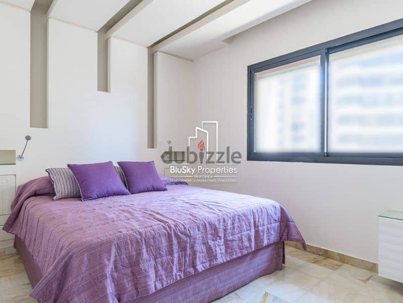 Apartment 245m² Sea View For RENT In Raouche شقة للإيجار #RH 9