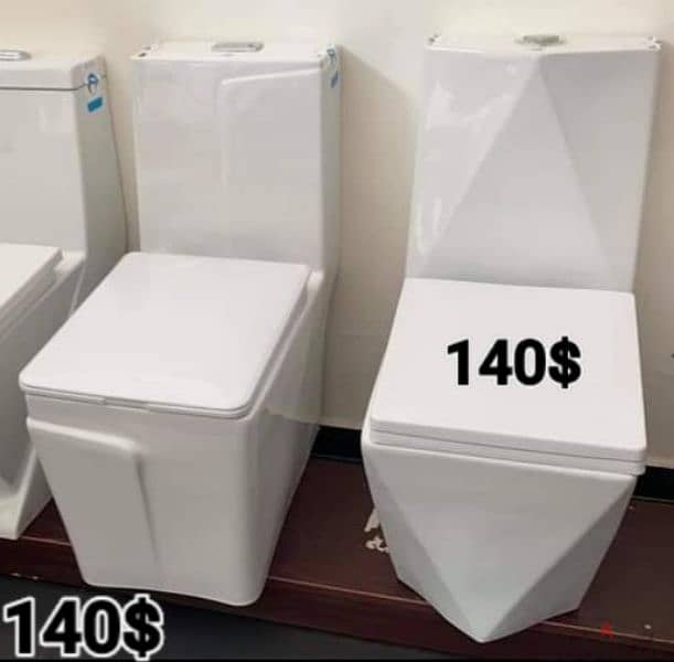 كرسي حمام toyo مع مغسلة تعليق. toilet sets with wall hung sink 13