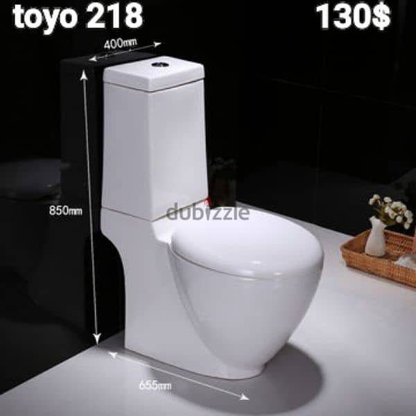 طقم حمام toyo كرسي حمام،مغسلة bathroom toilet seat and sink 16