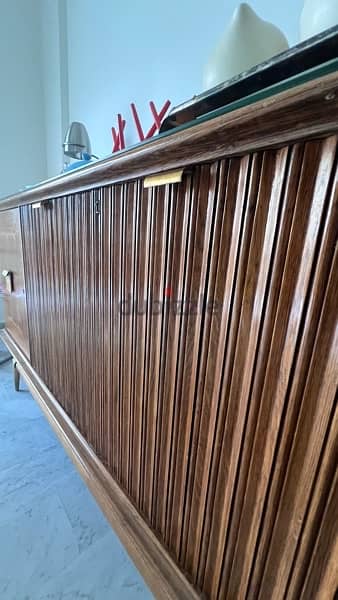 vintage wood sideboard 3