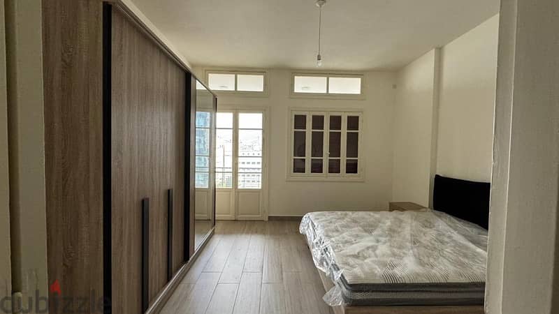 150m 3Bedroom semi furnished renovated rent achrafieh siofi beirut 4