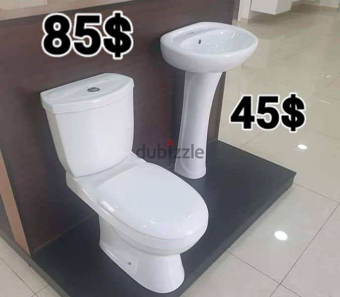 bathroom toilet sets(toilet seat/sink)أطقم حمام كرسي مع مغسلة 11