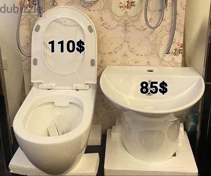 bathroom toilet sets(toilet seat/sink)أطقم حمام كرسي مع مغسلة 17