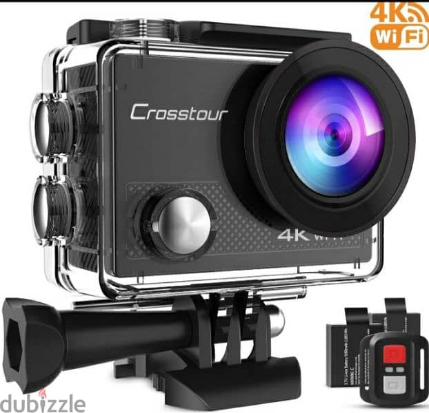 Crosstour CT9000 Action Camera 4K Touch Screen Waterproof /3$delivery 0