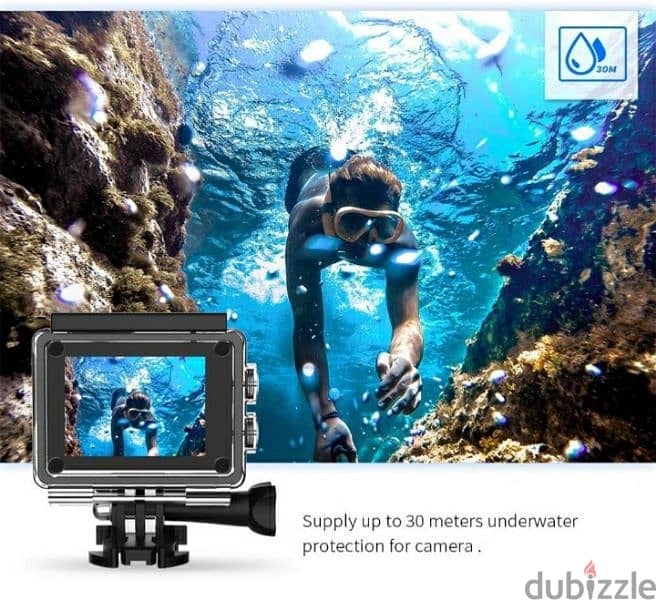 Crosstour CT9000 Action Camera 4K Touch Screen Waterproof /3$delivery 2