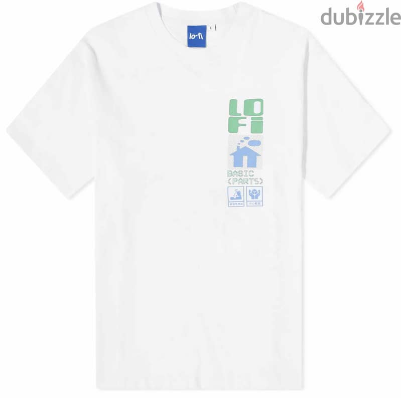 LO-FI BASIC PARTS T-SHIRT - SIZE M 5