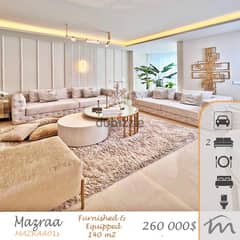 Mazraa | Signature Touch | Fully Furnished/Decorated/Equipped Flat 0