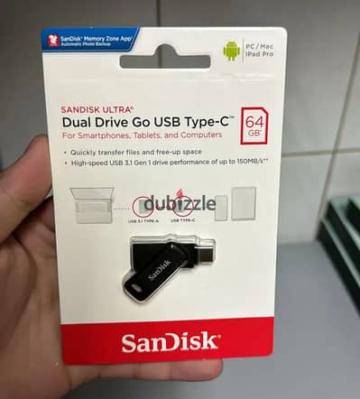 SanDisk Ultra Dual Drive Usb Type-C 64gb