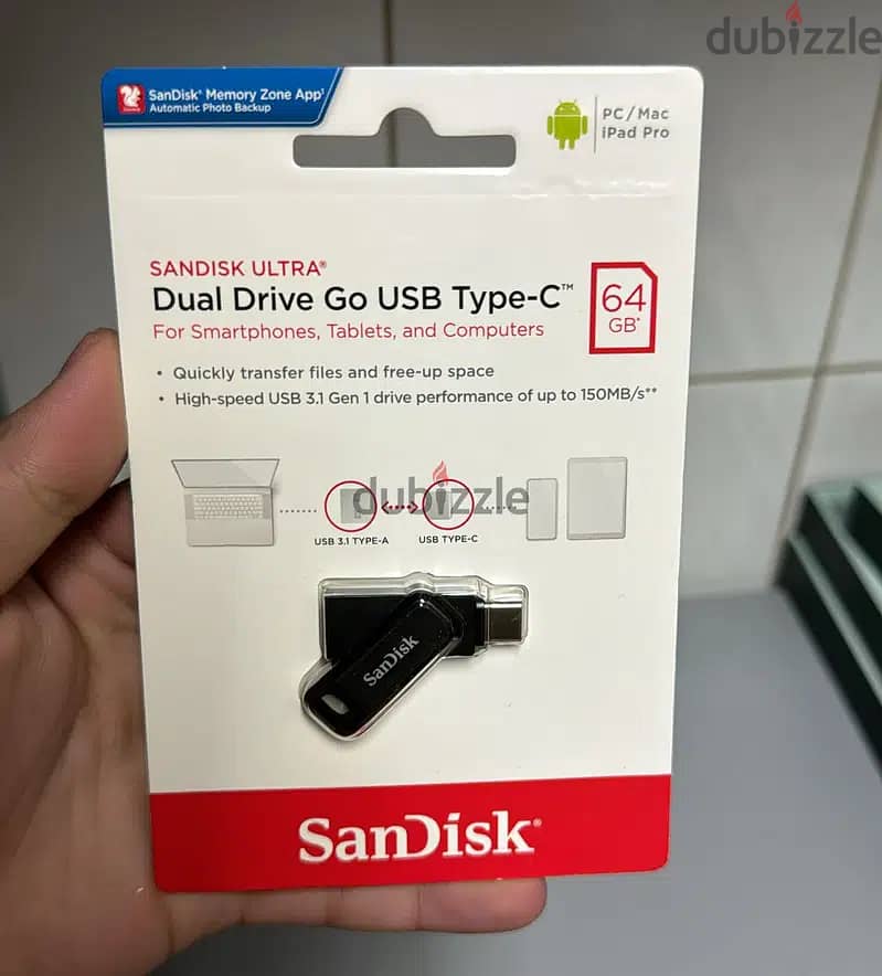 SanDisk Ultra Dual Drive Usb Type-C 64gb great & best offer 0