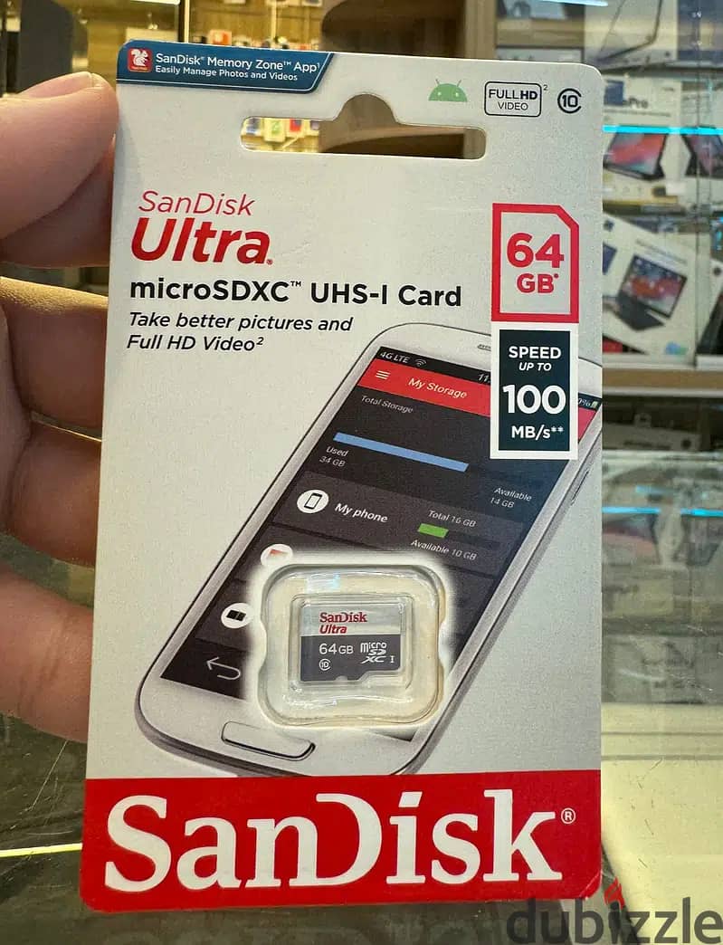 SanDisk Ultra Memory Card 64gb 0