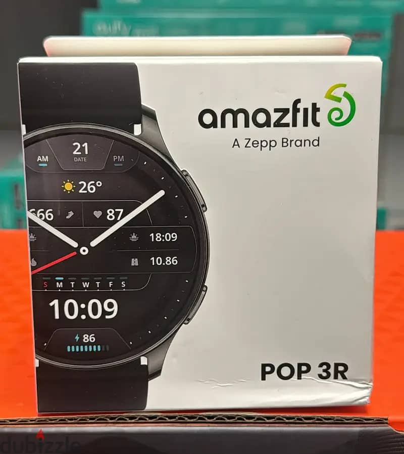 Amazfit Pop 3R black great & new price 1