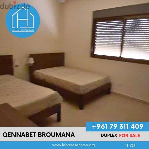 Apartment for sale in Qennabet Broumana شقة دوبلكس للبيع في برمانا 3
