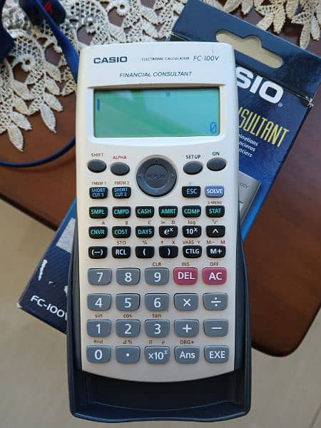 Casio FC-100v financial calculator 1